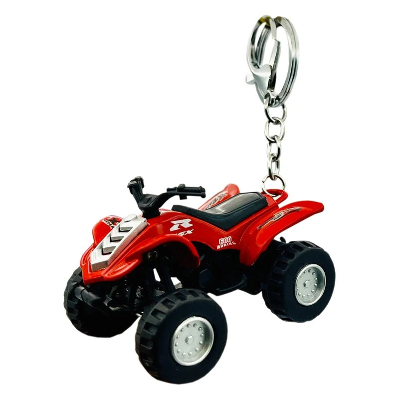Desert Quad Trailblazer Bike Keychain