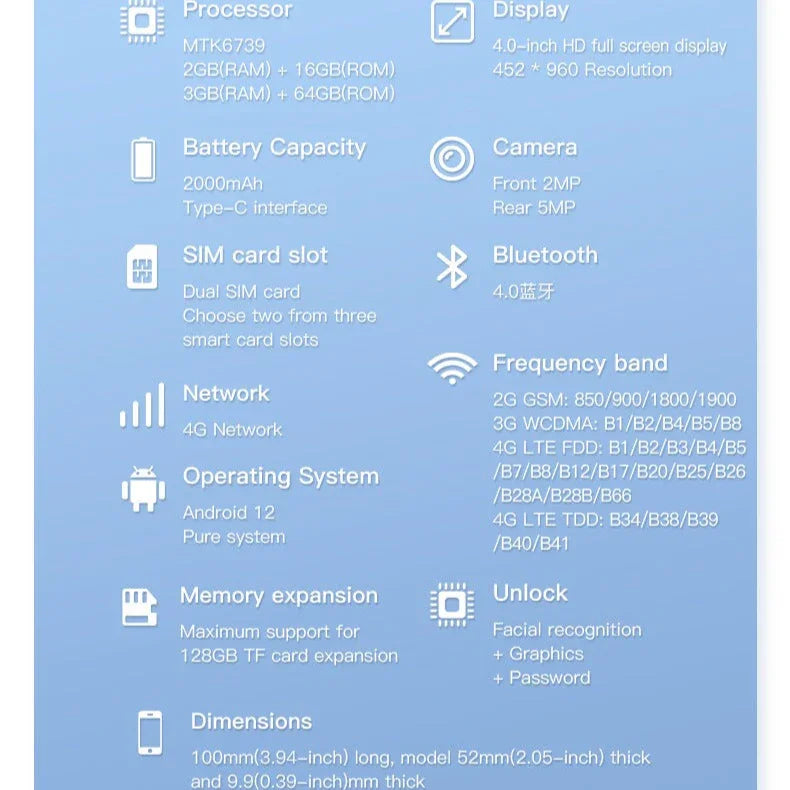i17 Pro Mini Functional Smartphone