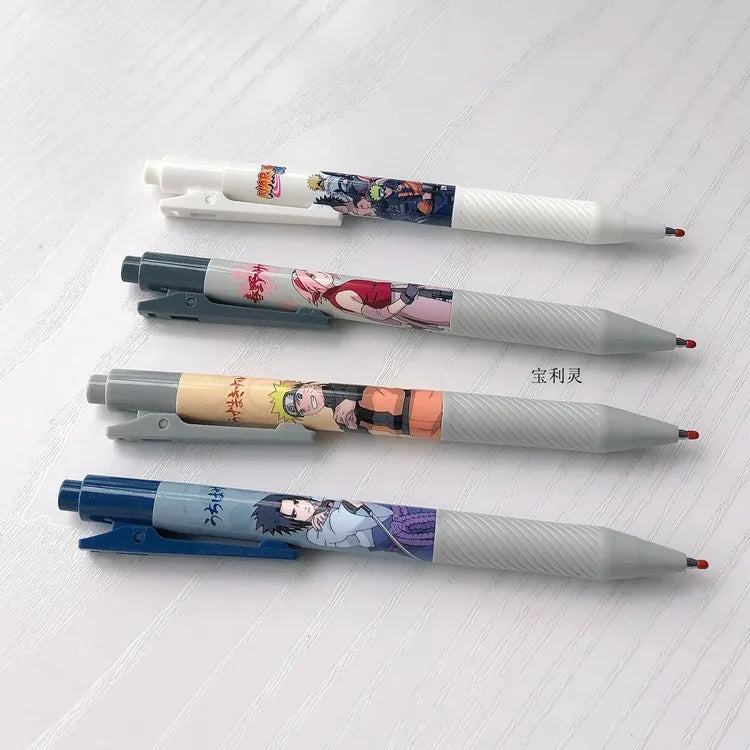 Deli A576 Naruto Gel Pen (Set of 4)