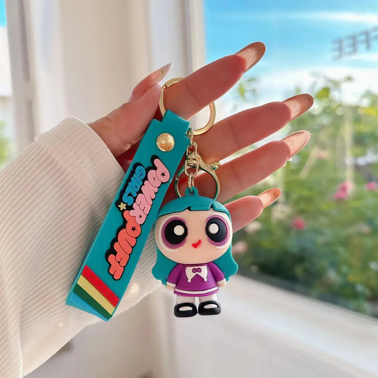 Powerful Girls Little Heroes 3D Keychain