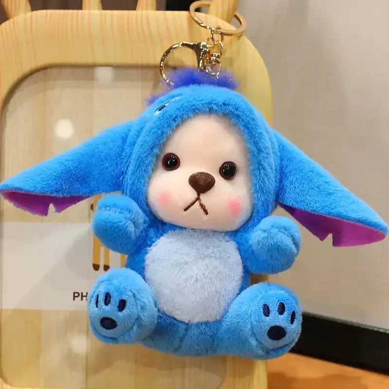 Lina Bear Cosplay Plush Keychain