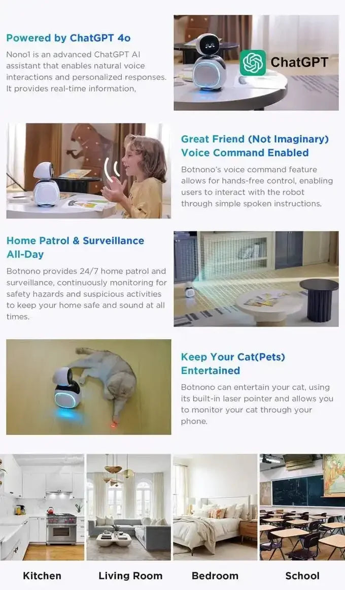 Botnono AI Smart Home Robot