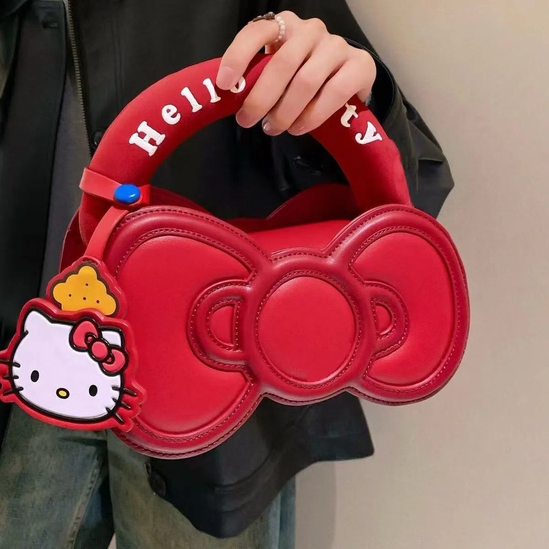 Hello KT Iconic Bow Handbag
