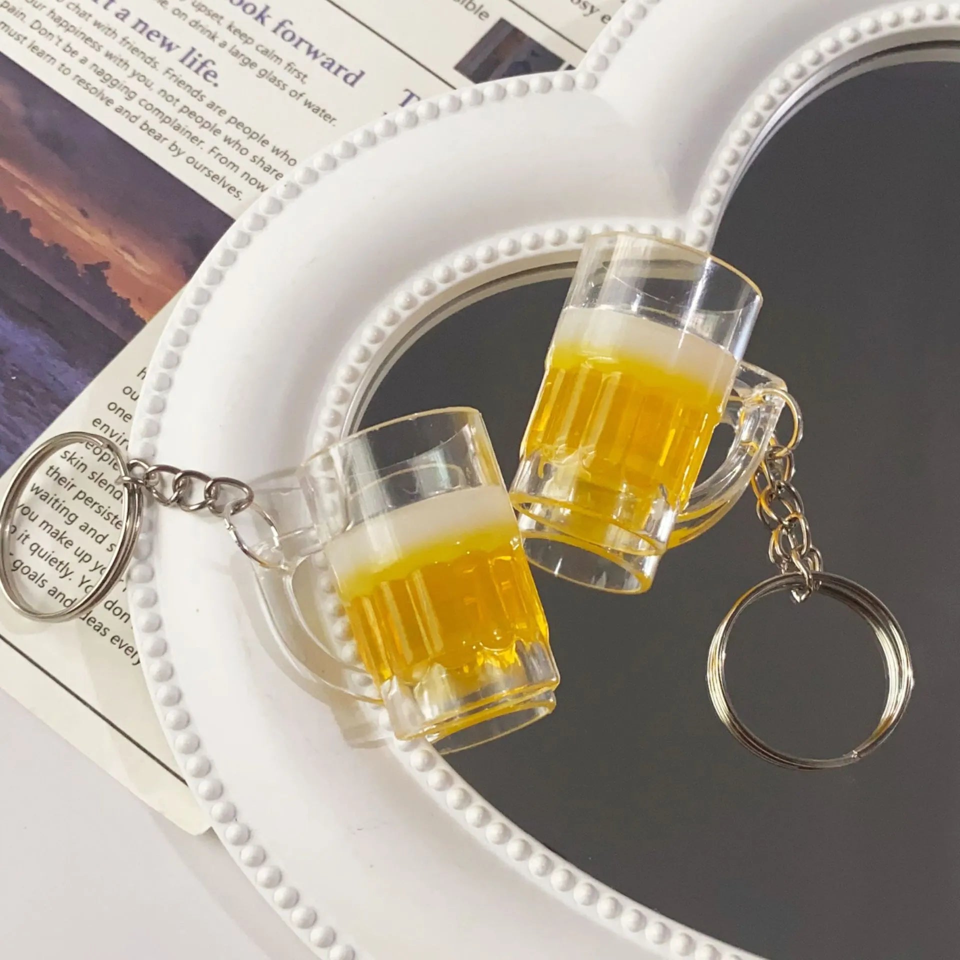 Brew Mate Beer Mug Keychain