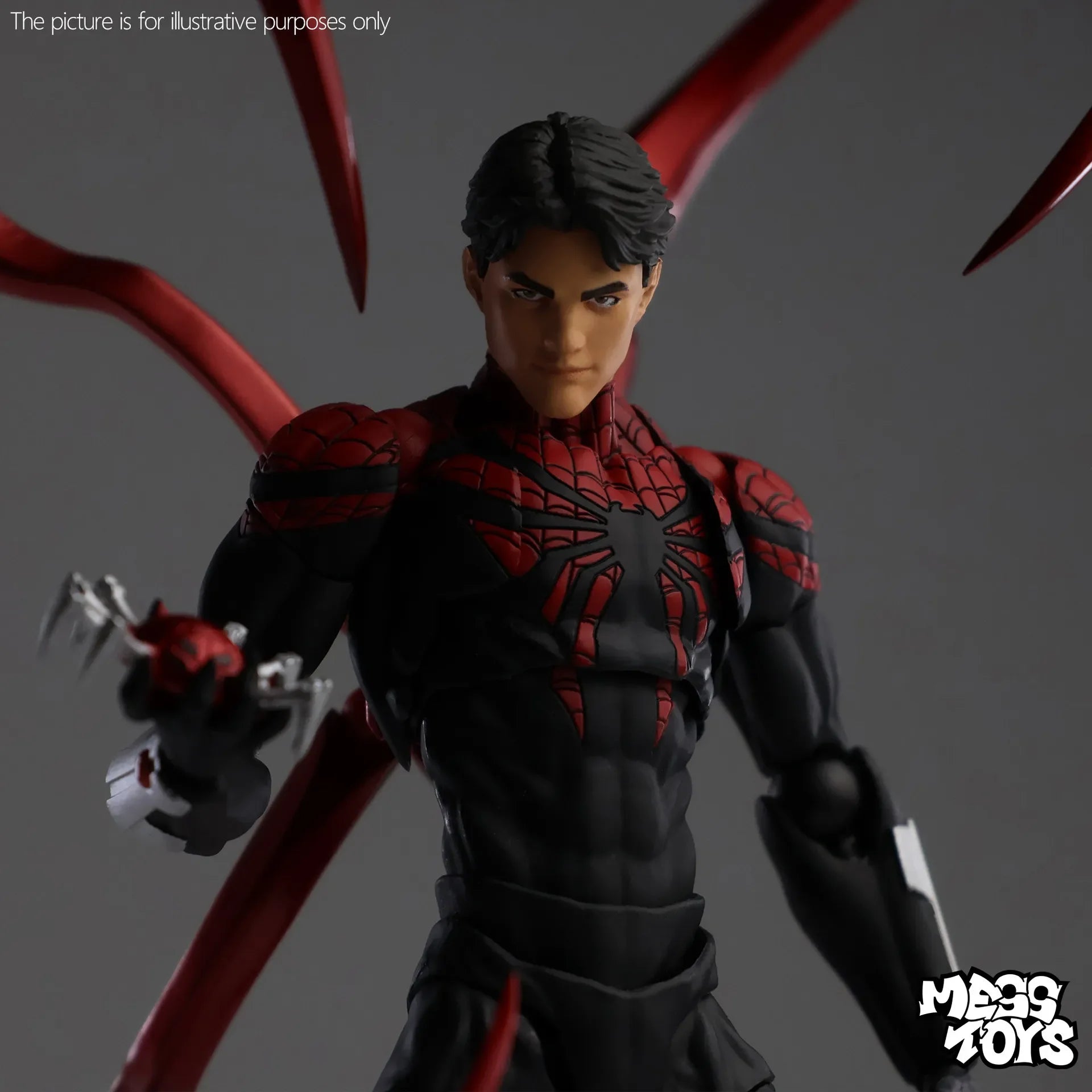 Mess Toys Ultimate Spiderman Figurine (16 cm)
