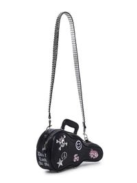 Rebel-Riff Gothic Guitar Case Rock Punk Handbag