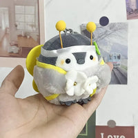 Globetrotter Penguin Plush Keychain