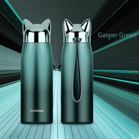 Cute Cat Fox Ears Insulated Bottle (300 ml)