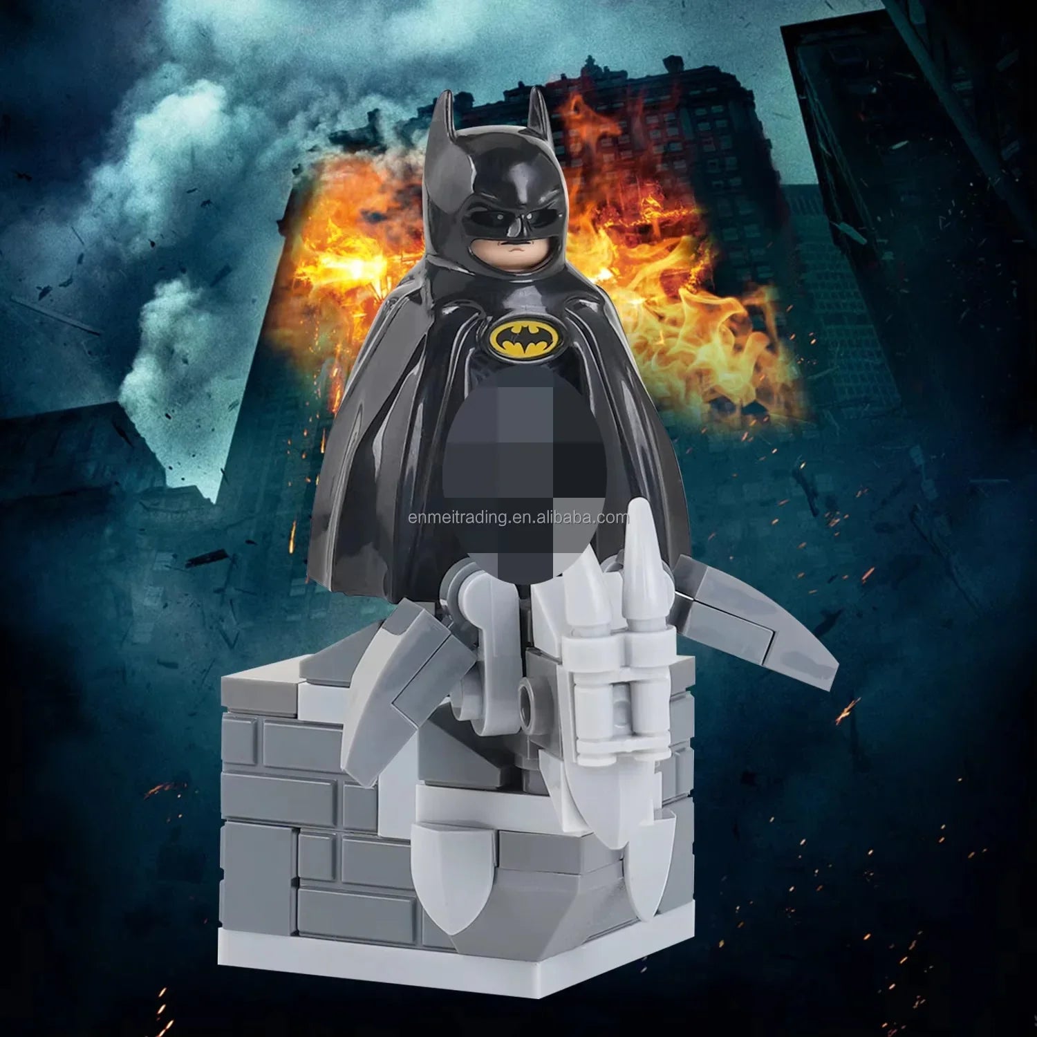 Buildblock Batman Bat Knight Stand Building Blocks (40 Pcs)