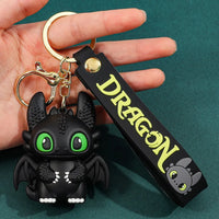 Toothless & Light Fury Elite Dragon Keychains