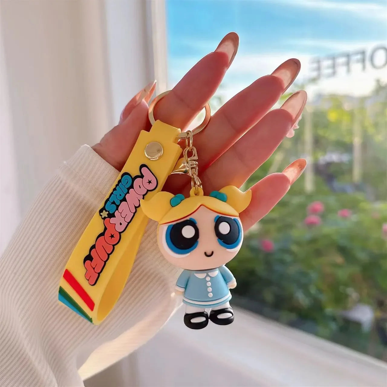Powerful Girls Little Heroes 3D Keychain