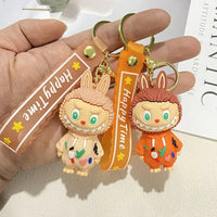 Labuboo Happy Time Vibes Keychain