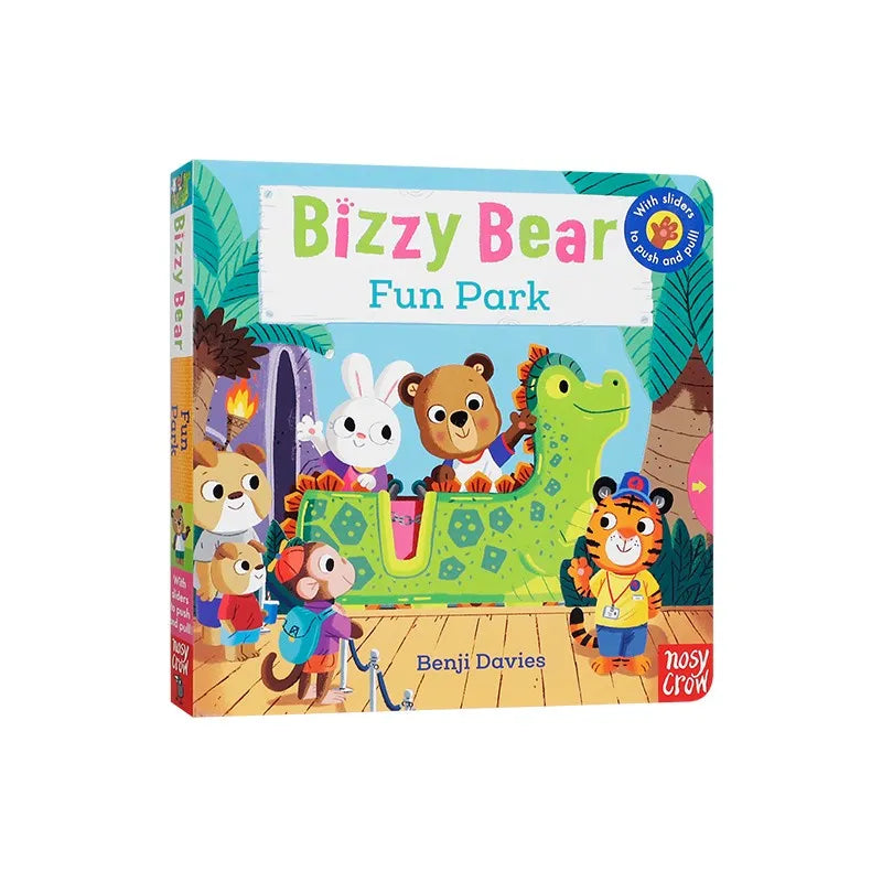 Bizzy Bear Interactive Push-Pull Board Book Collection