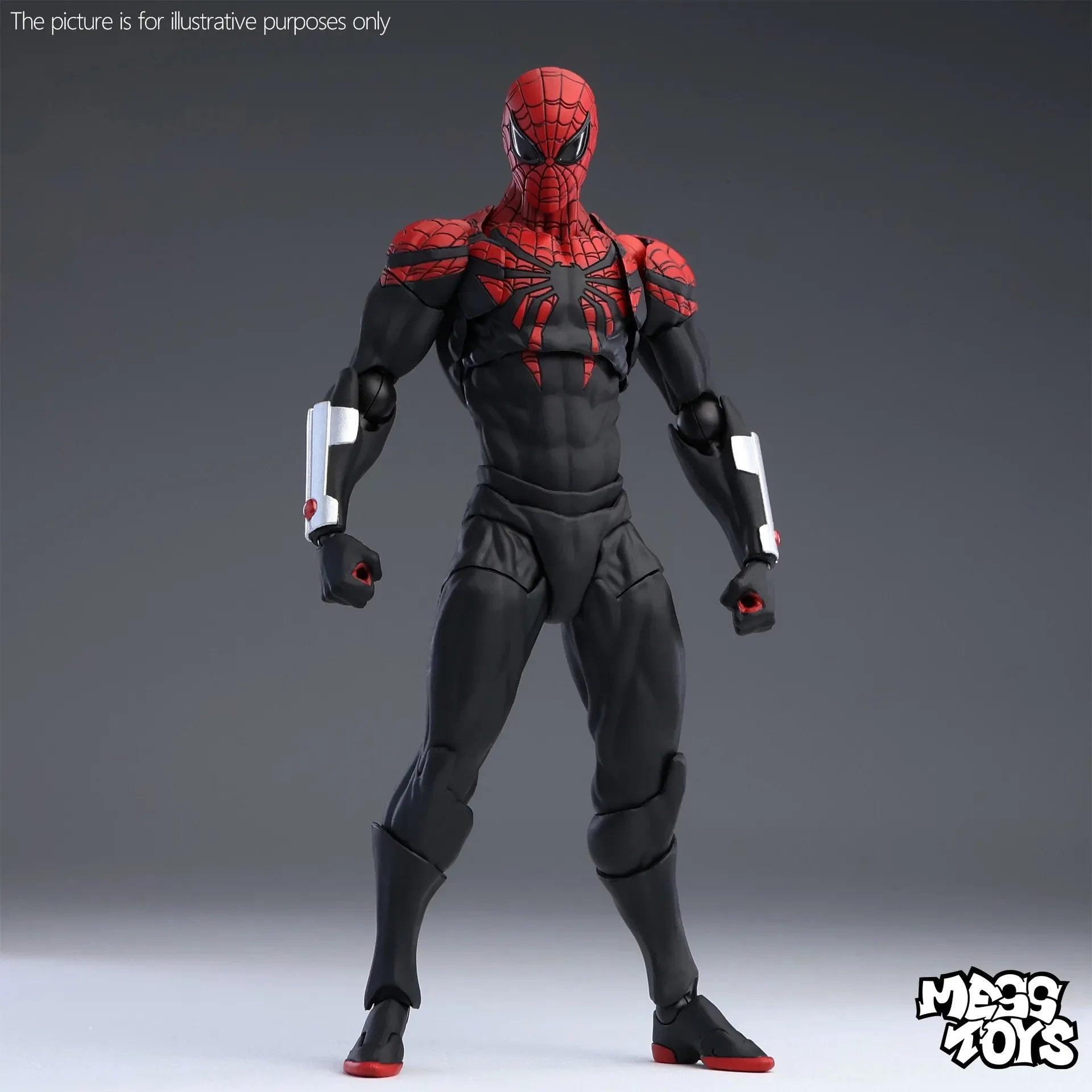 Mess Toys Ultimate Spiderman Figurine (16 cm)