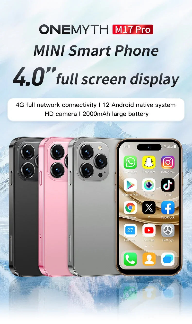 i17 Pro Mini Functional Smartphone