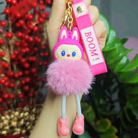 Labubu Long-Legged Plush Keychain