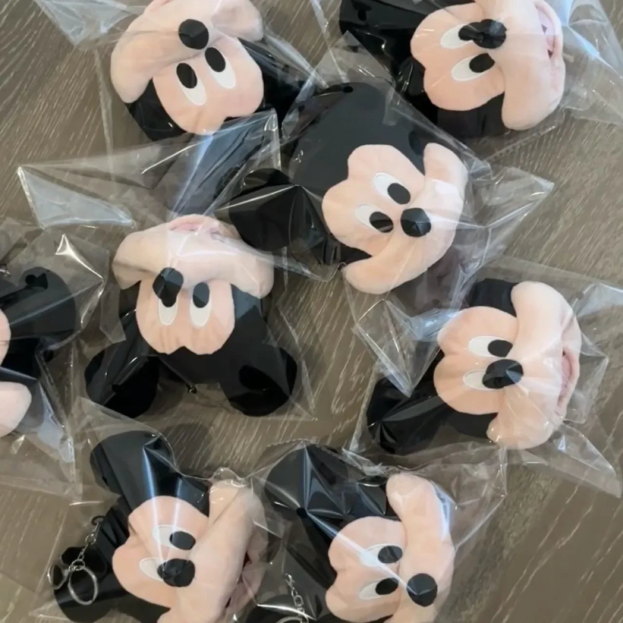 Big Head Mickey Plush Coin Purse