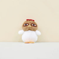 Kawaii Chicken Plush Keychain