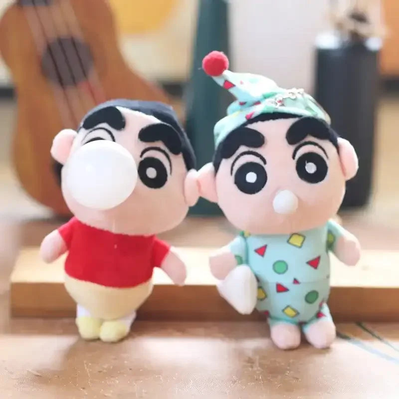 Crayon Shinichan Spit Bubble Keychain