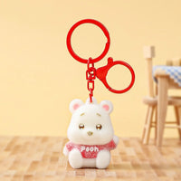 Honey Pooh Flocked Fuzz Keychain
