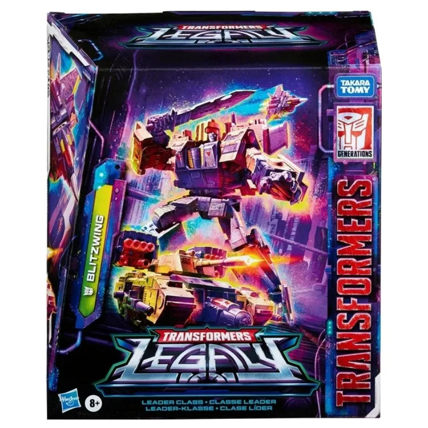 Transformers Legacy Leader Class Blitzwing Action Figure