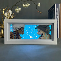 Eren & Armored Titan Shadow Box