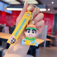 Shinichan Snack Time Keychain