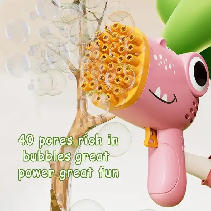 Dinosaur Bubble Machine Gun Toy