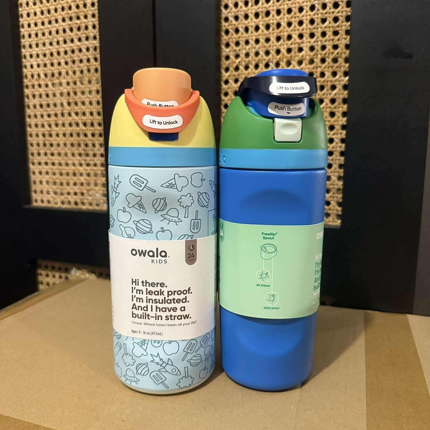 Owala Kids' FreeSip Insulated Bottle (16 oz)