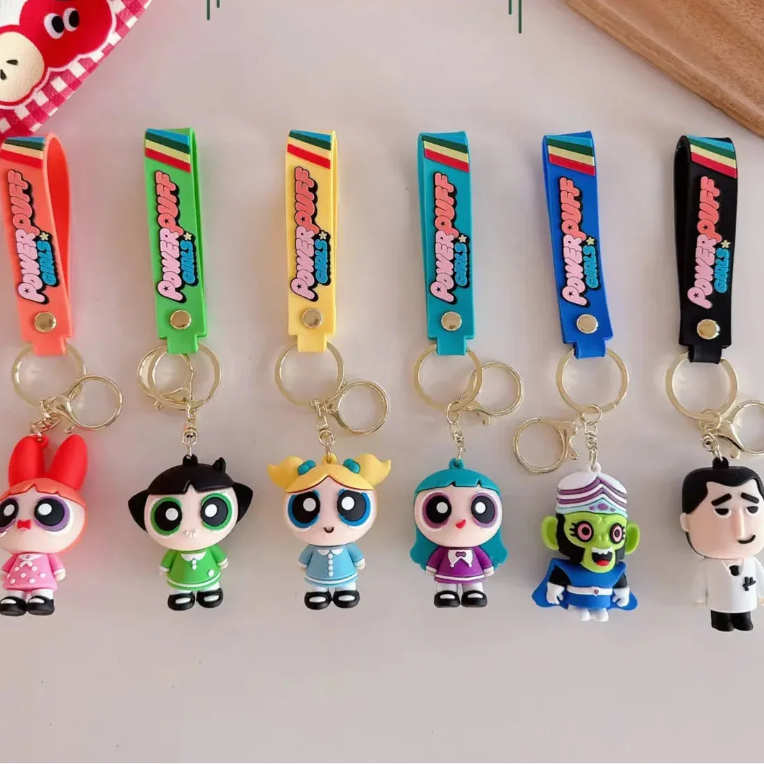 Powerful Girls Little Heroes 3D Keychain