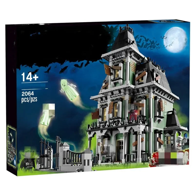 Haunted House Building Blocks (2064 Pcs)