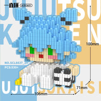 Jujutsu Kaisen Cursed Domain 3D Chibi Micro Blocks