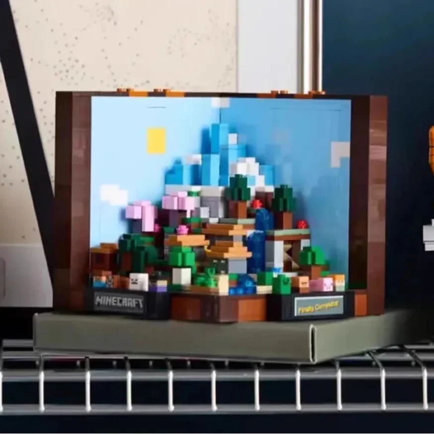 Minekraft Crafting Table Building Blocks (1195 Pcs)