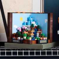 Minekraft Crafting Table Building Blocks (1195 Pcs)