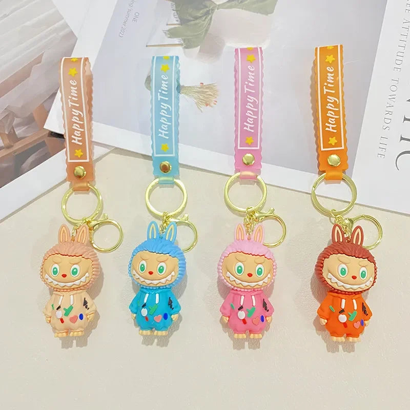 Labuboo Happy Time Vibes Keychain