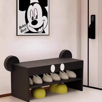 Vintage Mickey Shoe Storage Box & Bench