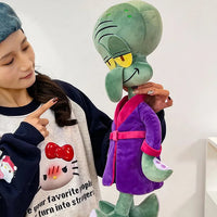 Squidward Luxury Robe Plushie (35 cm)