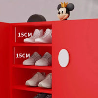 Vintage Mickey Premium Entryway Shoe Cabinet