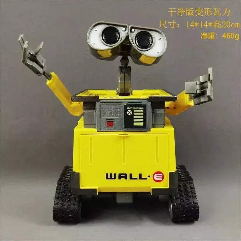 WALL-E & Eva Transformation Figurines