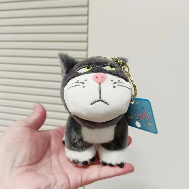 Lucifer Cat Grim Attitude Keychain