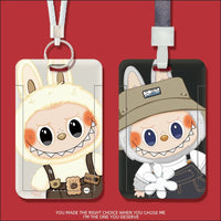 Monster Pass Labubu ID Card Holder