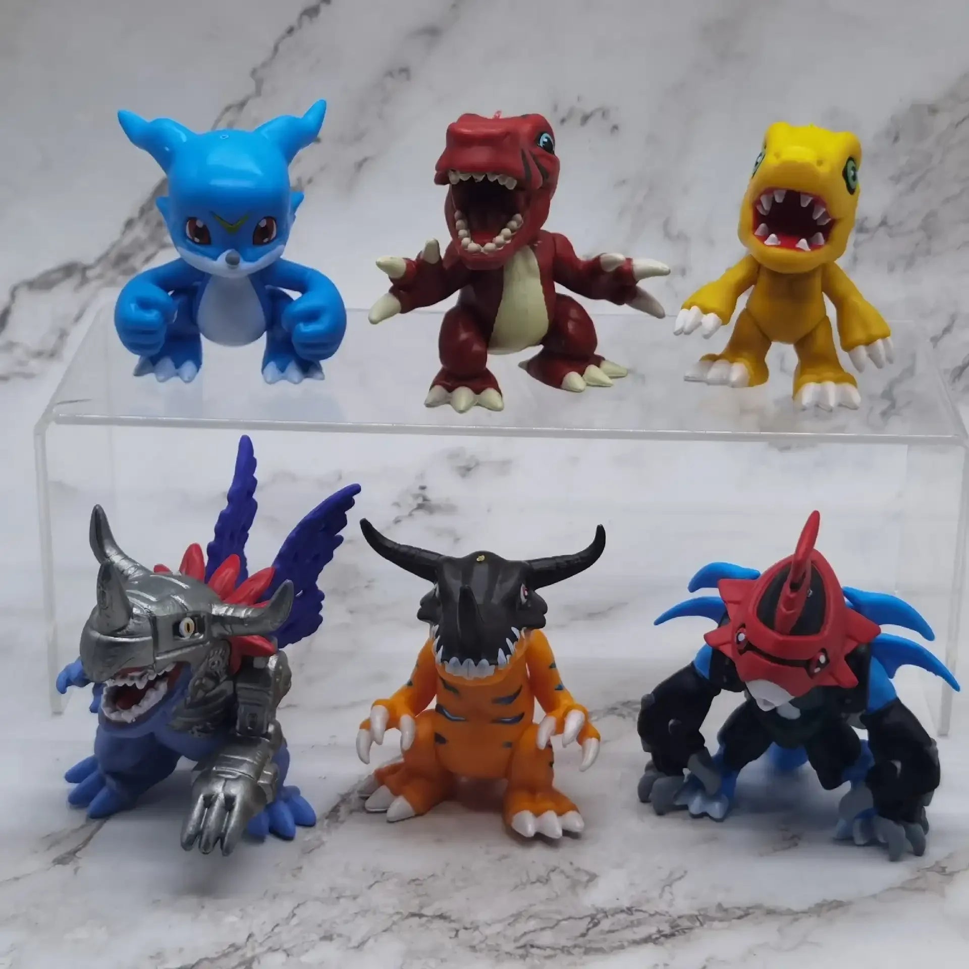 Digimon Explorer Series Figurines (Set of 6)