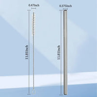 Eco-Friendly Metal Straw Set for Stanley Cup (Pack of 7)