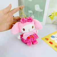 Sanliou Winter Ensemble Plush Keychain