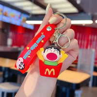 Shinichan Snack Time Keychain
