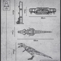 Jurassic Park T-Rex Rampage Building Blocks