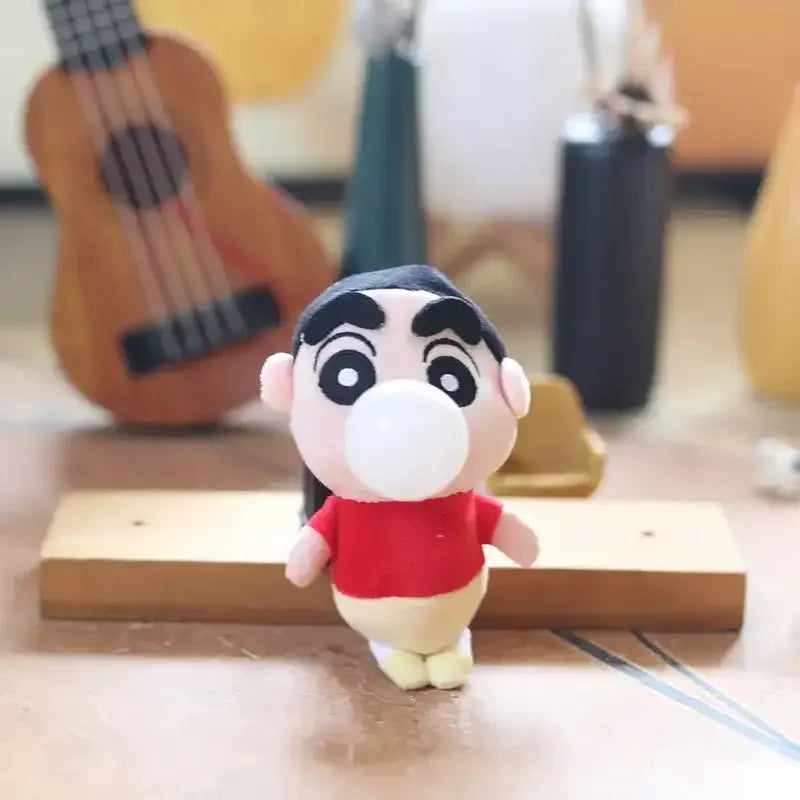 Crayon Shinichan Spit Bubble Keychain