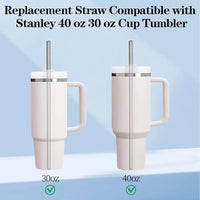 Eco-Friendly Metal Straw Set for Stanley Cup (Pack of 7)
