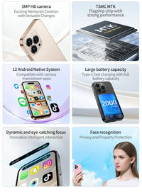 i17 Pro Mini Functional Smartphone