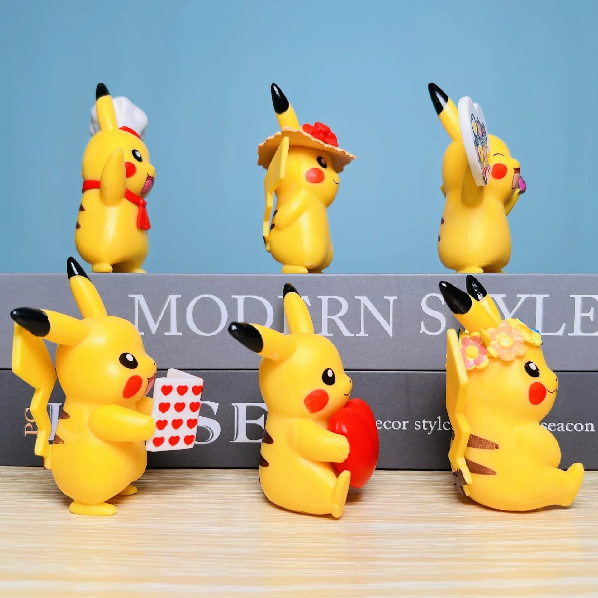 Pikachu Happy Day Miniature Figurines